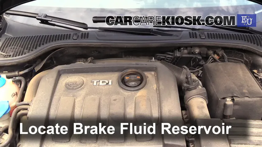 2011 Skoda Octavia TDI CR 2.0L 4 Cyl. Turbo Diesel Brake Fluid Add Fluid
